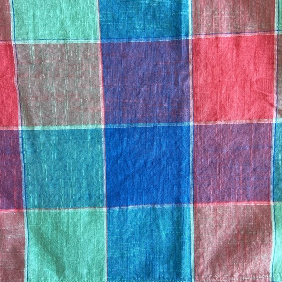 J Crew Crewcuts plaid dress with ruffled sleeves, Girls size 6-7, NWT - Picture 5 of 11